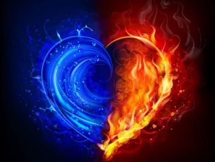 Blue And Red Fire Wallpapers For Mobile Desktop HD Download